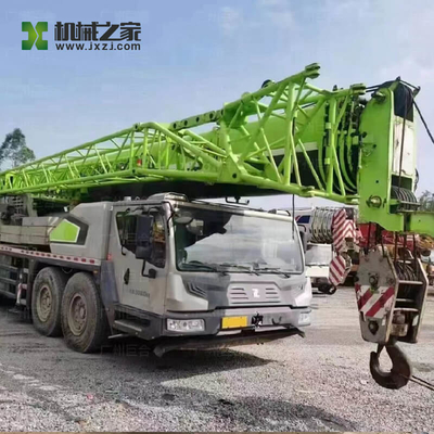 중고 Zoomlion 트럭 크레인 Zoomlion JQZ80V 중고 트럭 모바일 크레인